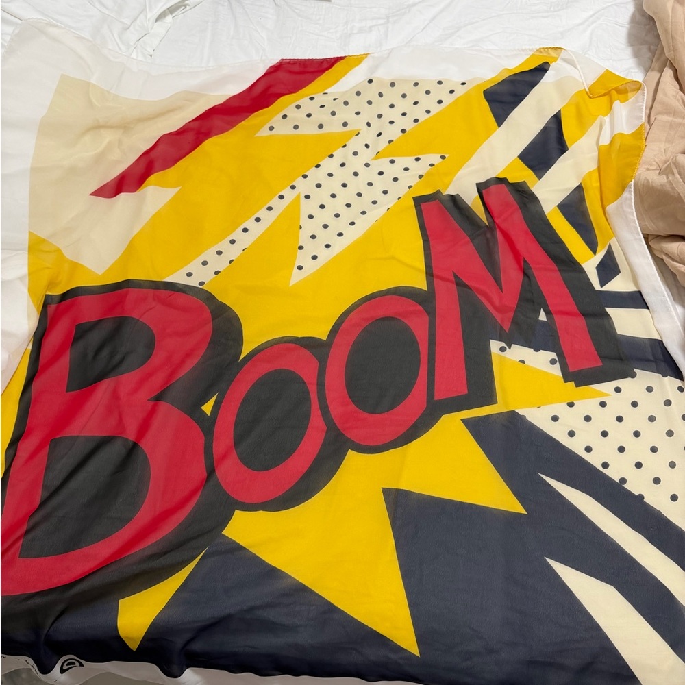 3.1 Phillip Lim for Target 'Boom' Pop Art Duvet Cover - Yellow, Red, Black